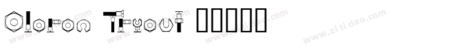 Oloron Tryout字体转换